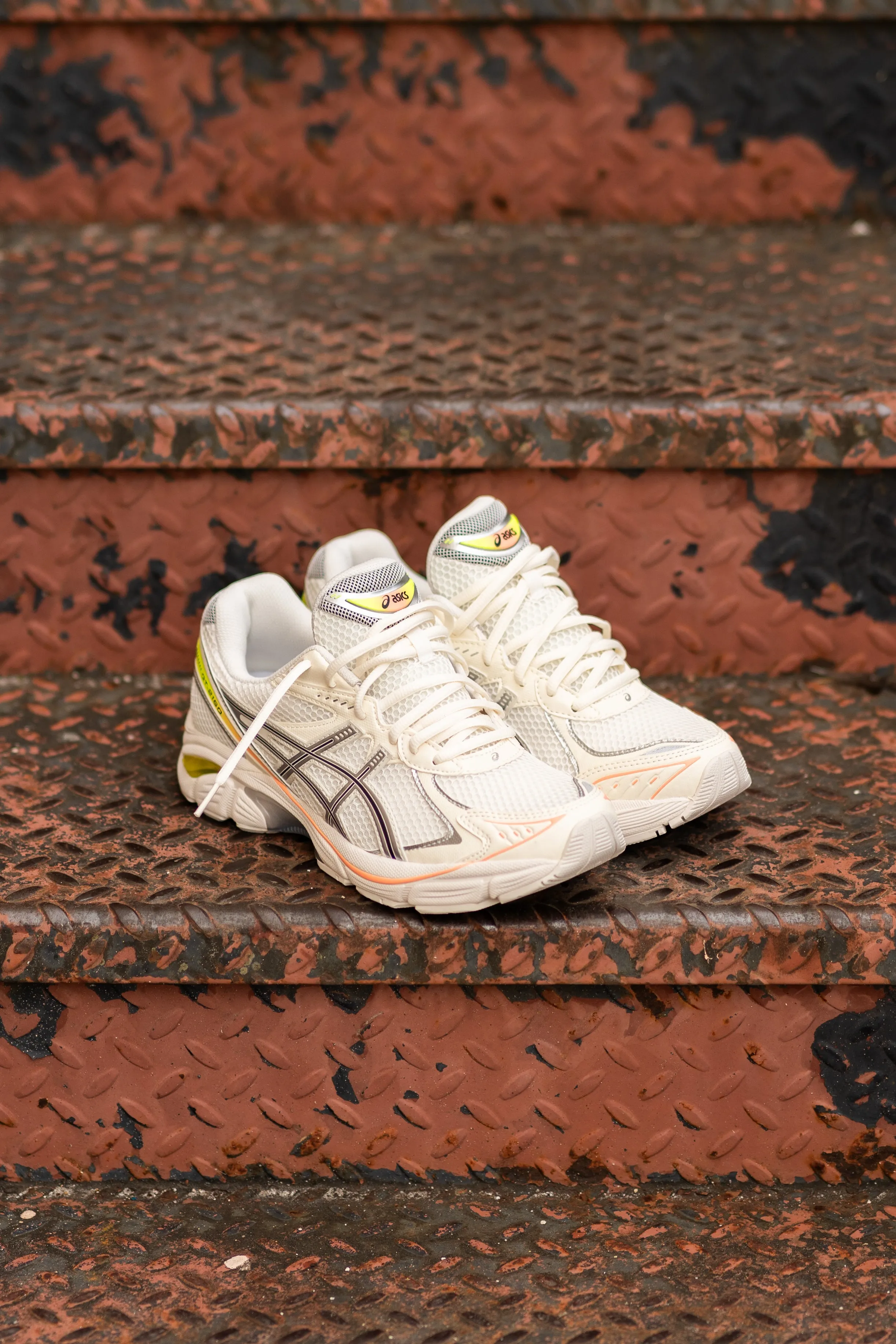 Asics GT-2160 Paris pour Homme (Créme/Jaune Sécurité)