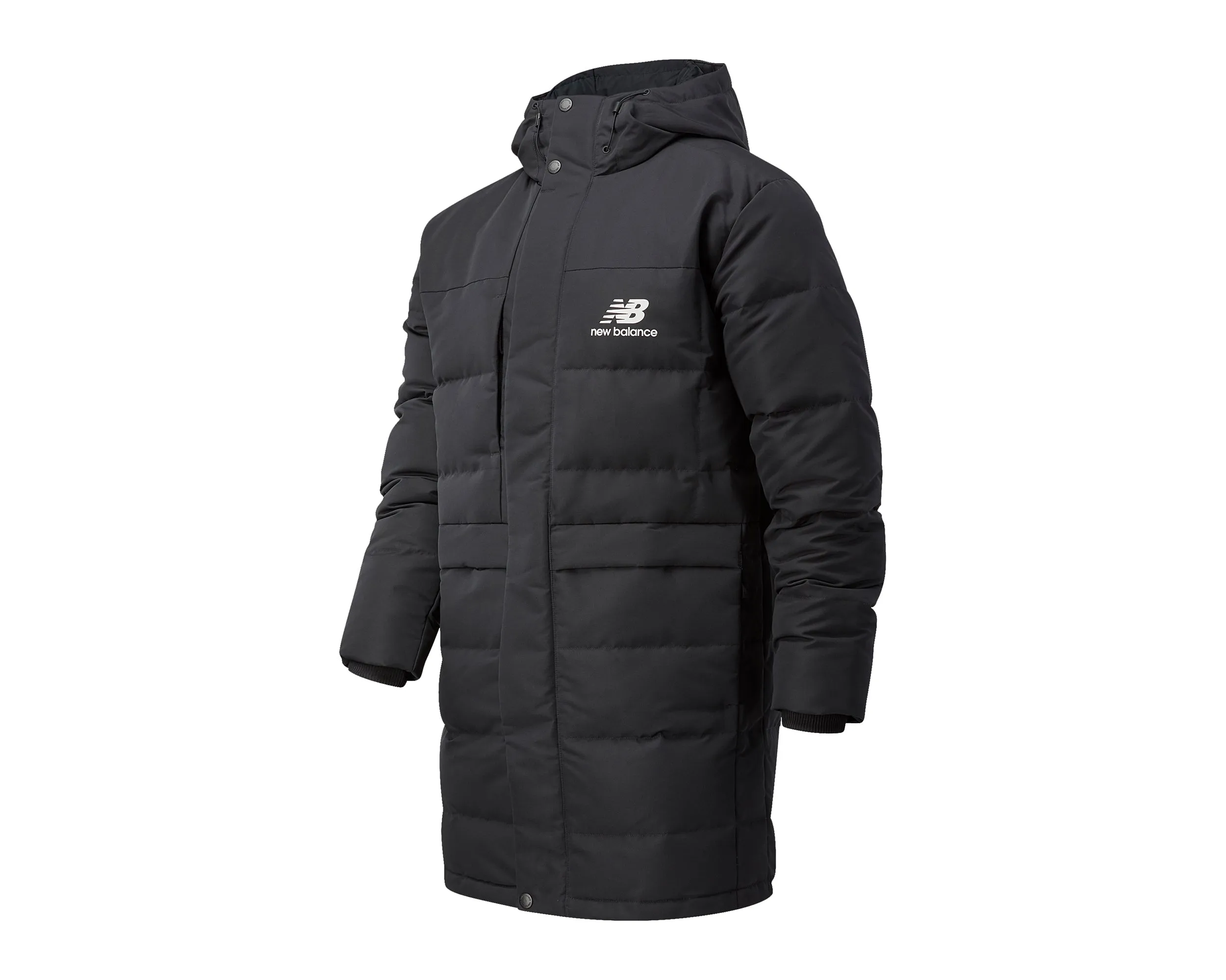 Veste longue matelassée pour homme