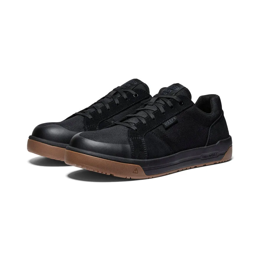 Chaussure de travail Kenton ESD pour homme (embout en carbone) | Noir/Gomme
