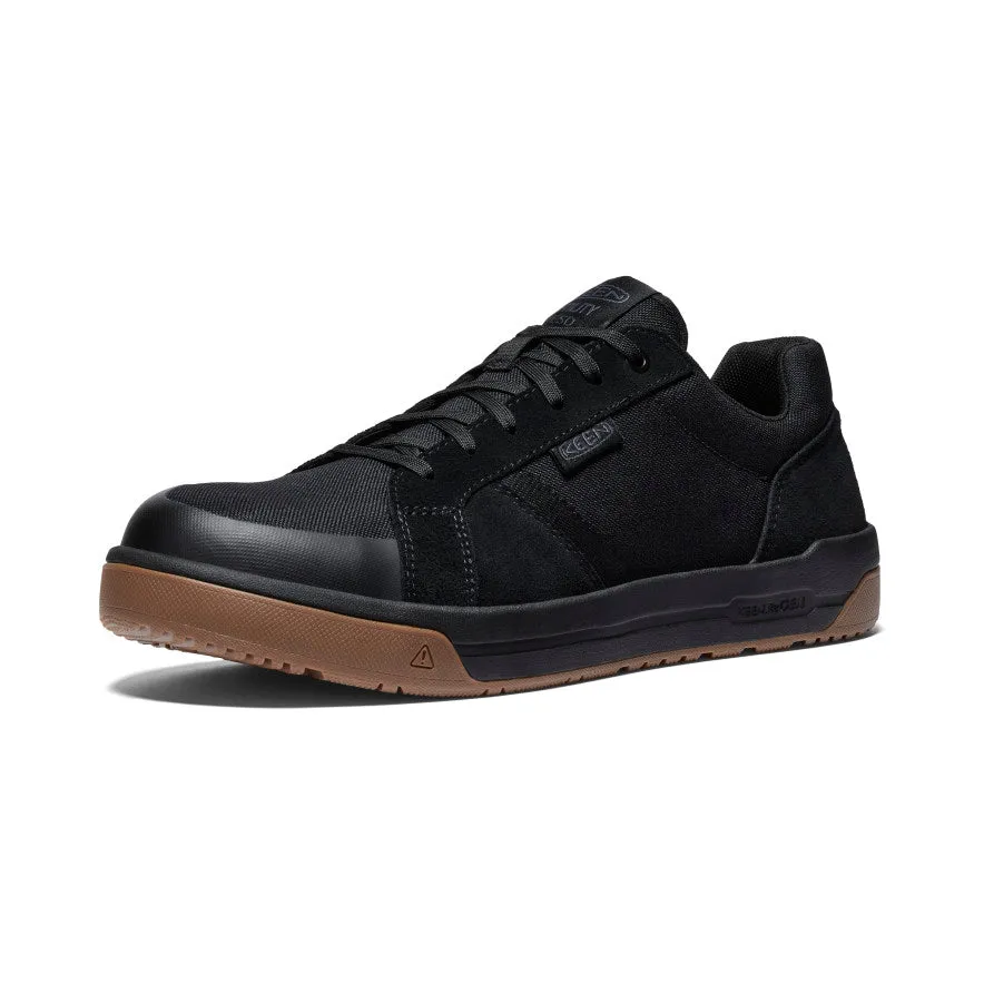 Chaussure de travail Kenton ESD pour homme (embout en carbone) | Noir/Gomme