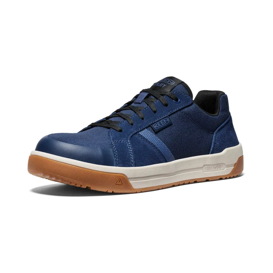 Chaussure de travail Kenton pour homme (embout en carbone) | Académie navale/Gomme