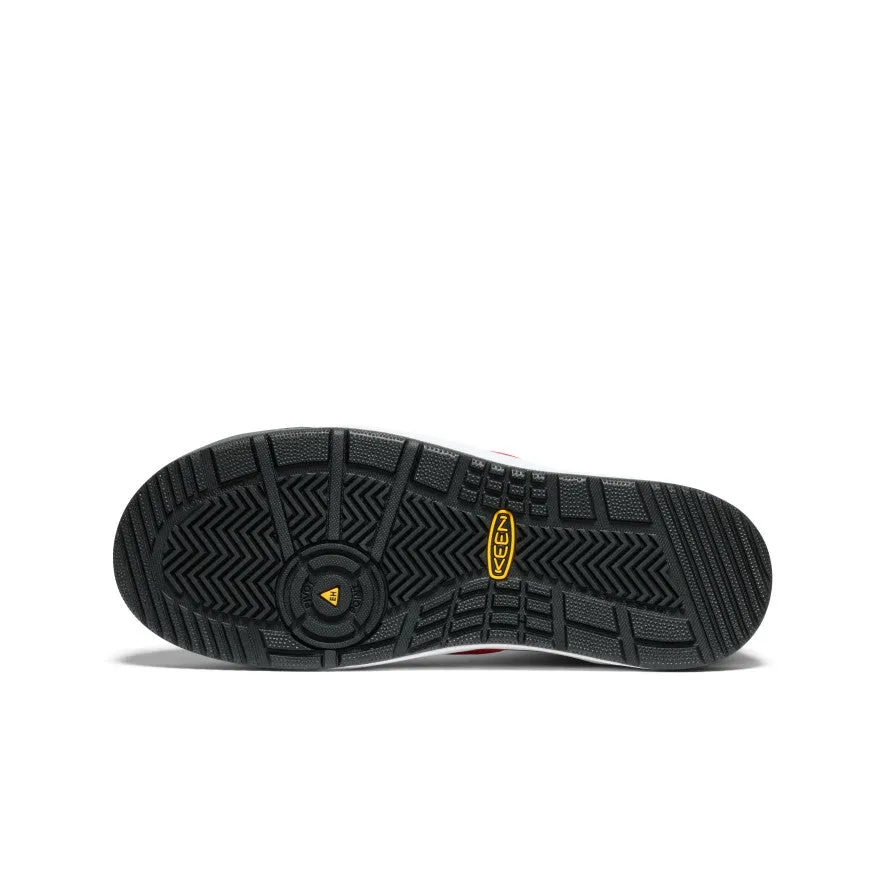 Chaussure de travail Overton Mid pour homme (embout en carbone) | Gris acier/Noir