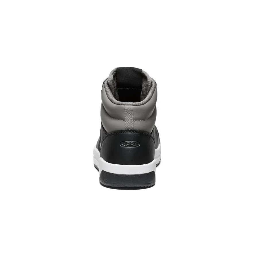 Chaussure de travail Overton Mid pour homme (embout en carbone) | Gris acier/Noir