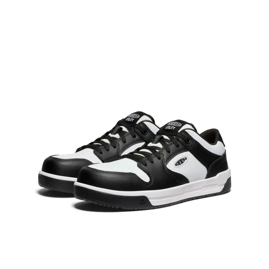 Chaussure de travail Overton pour homme (embout en carbone) | Blanc étoile/Noir