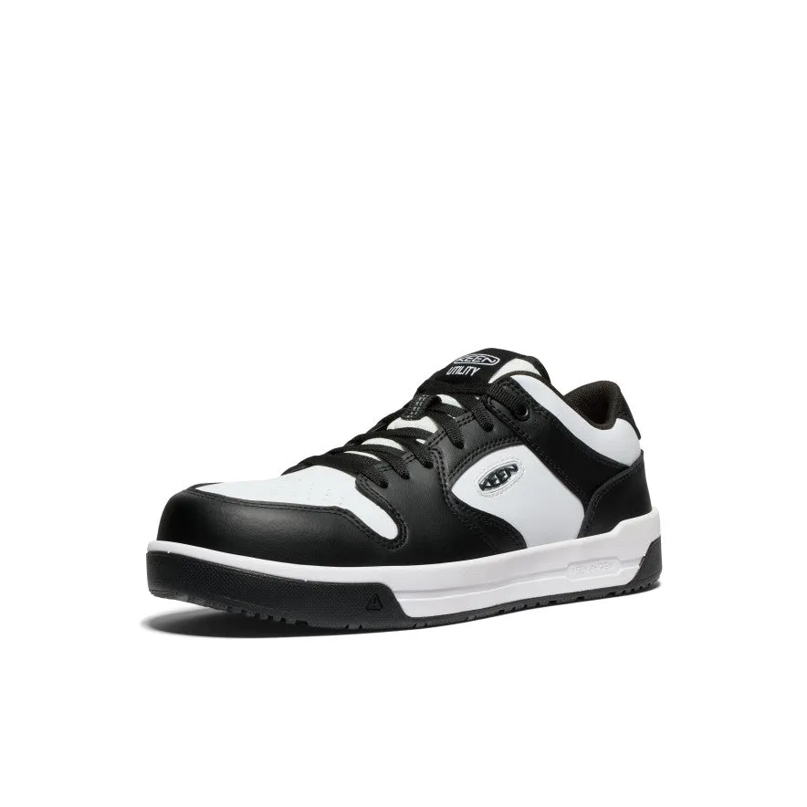 Chaussure de travail Overton pour homme (embout en carbone) | Blanc étoile/Noir