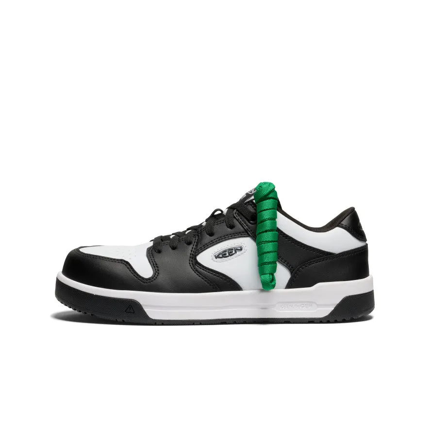 Chaussure de travail Overton pour homme (embout en carbone) | Blanc étoile/Noir