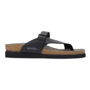 Mephisto Femmes Helen Cuir Noir Cire