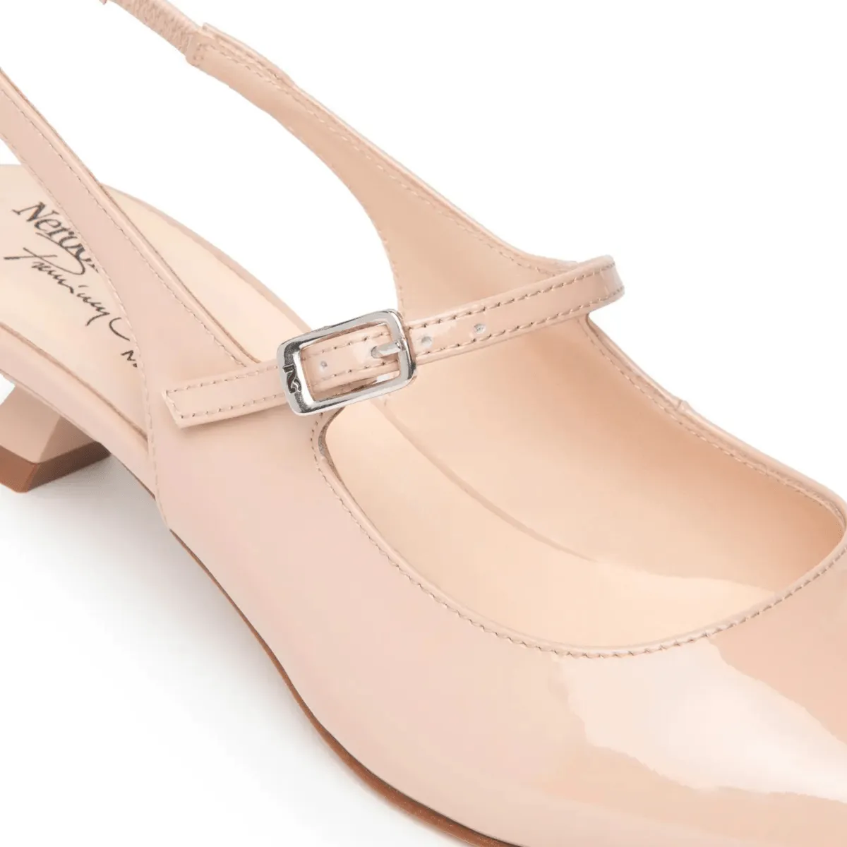 NeroGiardini Femme E5 12261 DE Cuir Verni Naturel