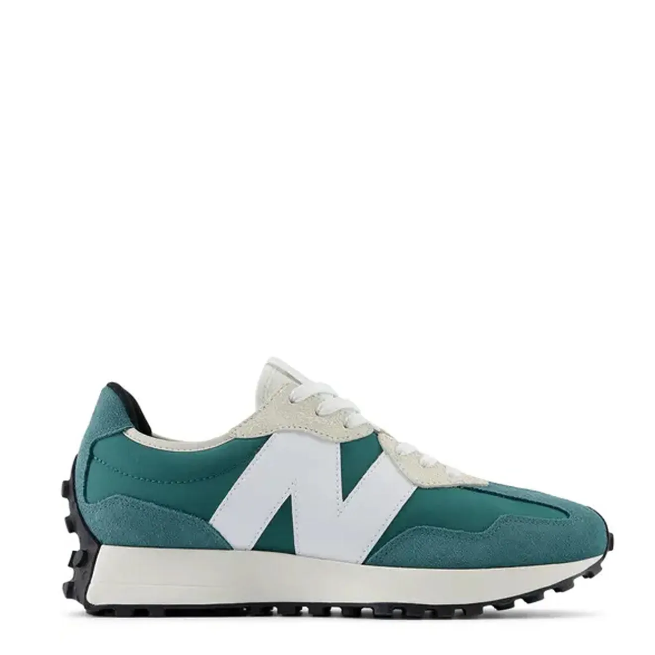 New Balance 327 Trainer Nouveau Spruce / Blanc