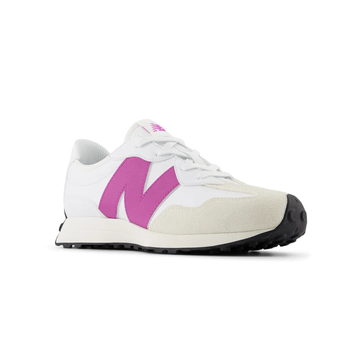 New Balance Enfant (École Primaire) GS327ST Blanc/Fruit de la Passion