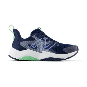 New Balance Enfant (Préscolaire) Rave Run v2 PKRAVAB2 Marine/Ciel Électrique/Herbe Douce