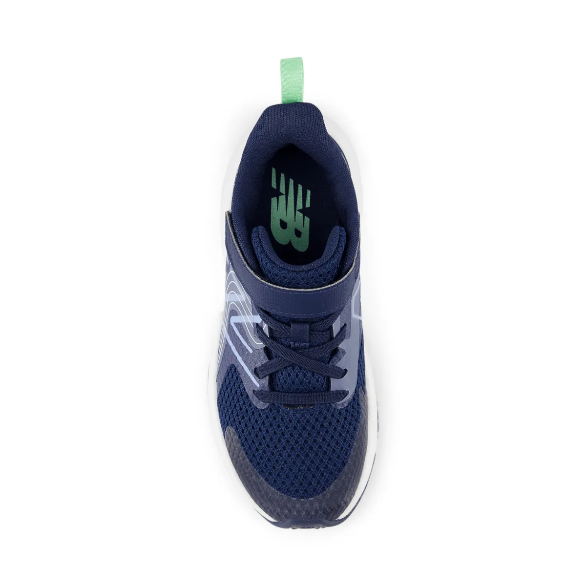 New Balance Enfant (Préscolaire) Rave Run v2 YTRAVAB2 Marine/Ciel Électrique/Herbe Douce
