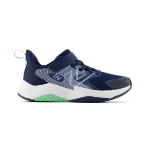 New Balance Enfant (Préscolaire) Rave Run v2 YTRAVAB2 Marine/Ciel Électrique/Herbe Douce