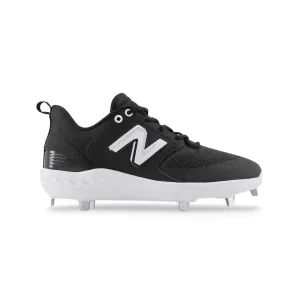 New Balance - Chaussures de baseball à crampons métalliques Fresh Foam X 3000 V6 pour hommes (largeur large) (L3000BK6-2E)