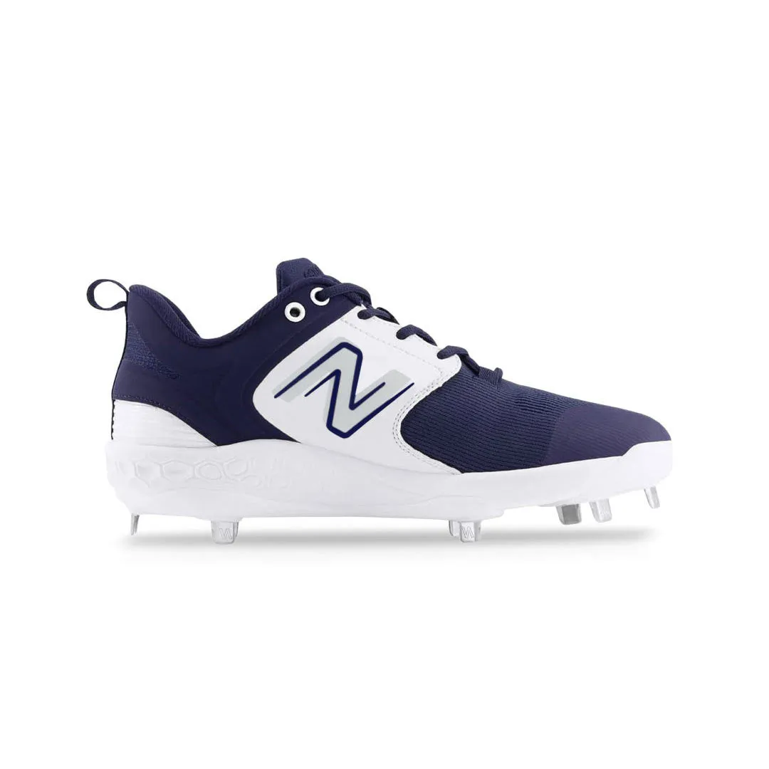 New Balance - Chaussures de baseball à crampons métalliques Fresh Foam X 3000 V6 pour hommes (Large) (L3000TN6-2E)