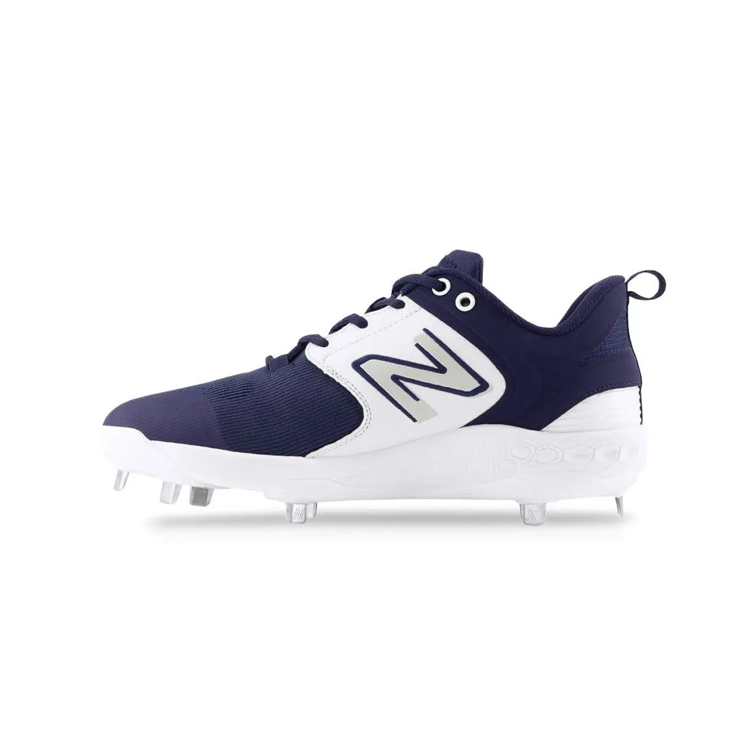 New Balance - Chaussures de baseball à crampons métalliques Fresh Foam X 3000 V6 pour hommes (Large) (L3000TN6-2E)