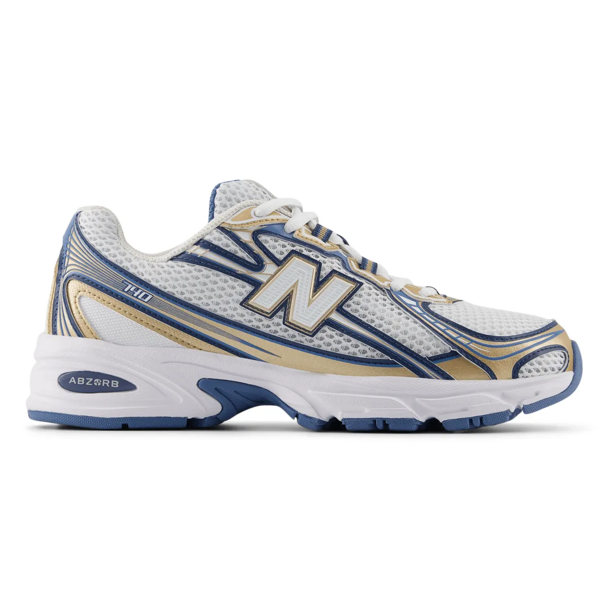 New Balance Hommes U740HB2 Héron Bleu/Or/Blanc