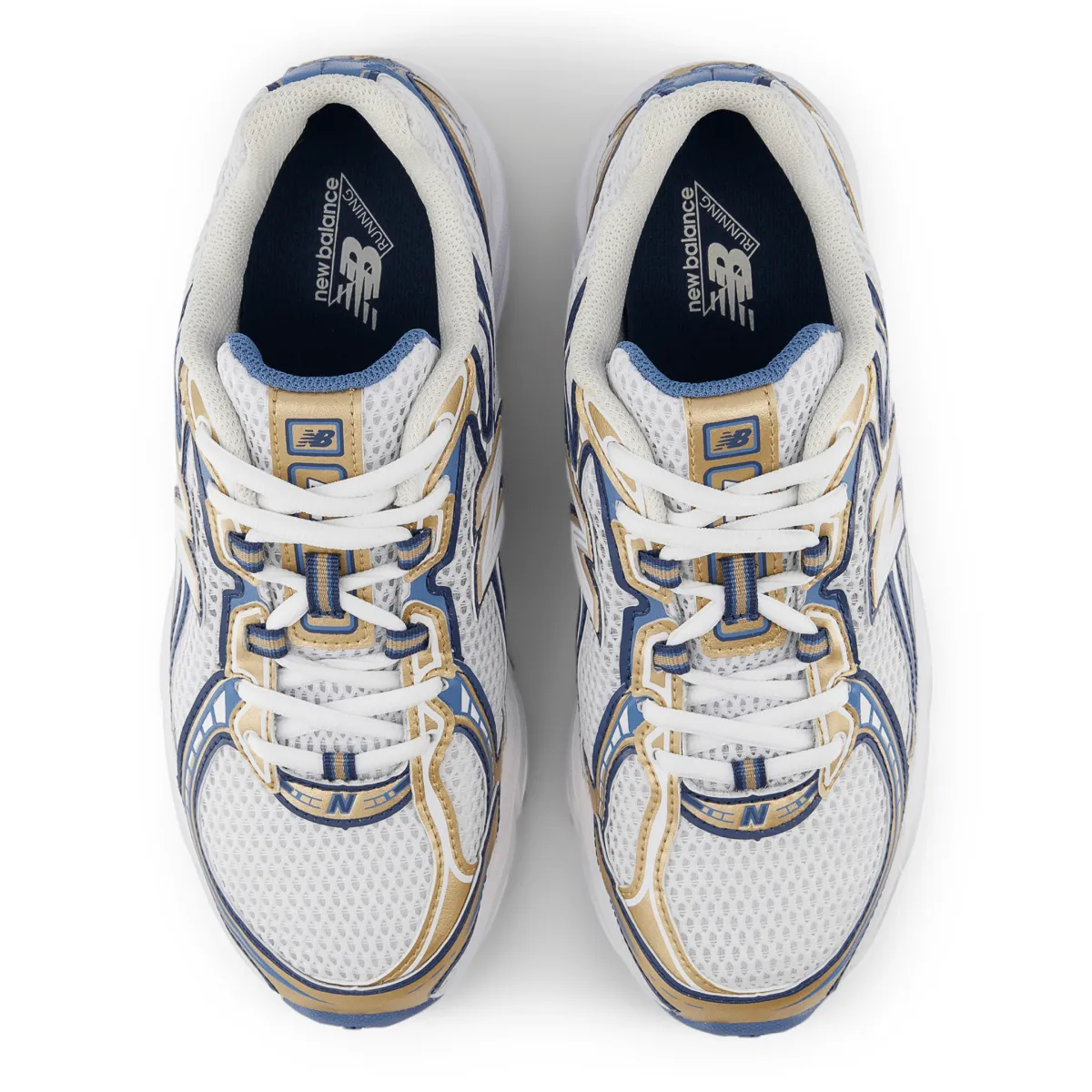 New Balance Hommes U740HB2 Héron Bleu/Or/Blanc