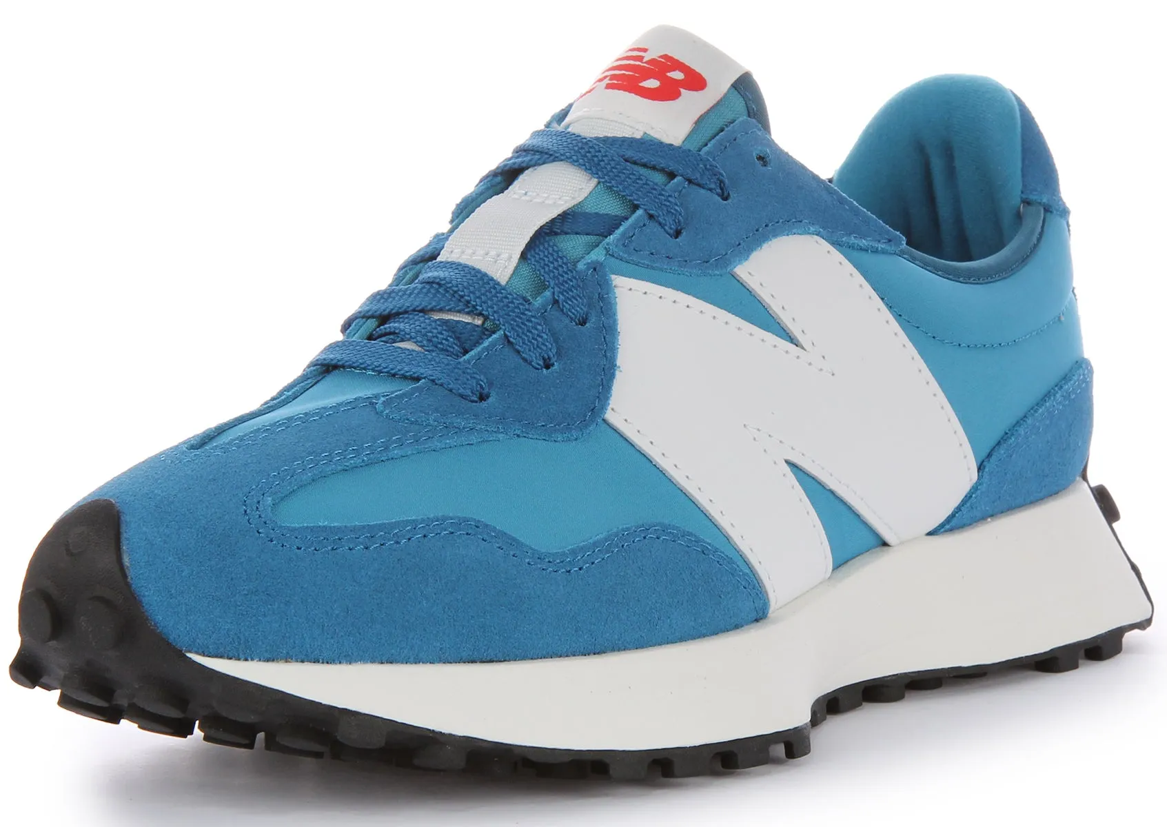 New Balance U327EA en Bleu Blanc Chaussures New Balance