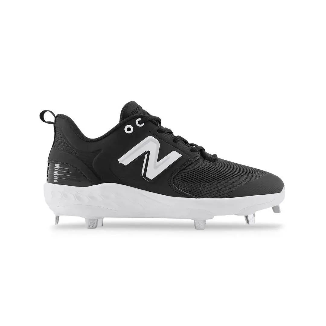 New Balance - Chaussures de baseball métalliques unisexes Fresh Foam X 3000 V6 (L3000BK6-D)