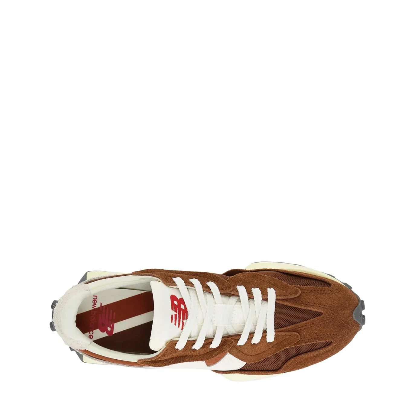 New Balance Chaussures de Sport Femme 327 Rich Oak / Marron Relic