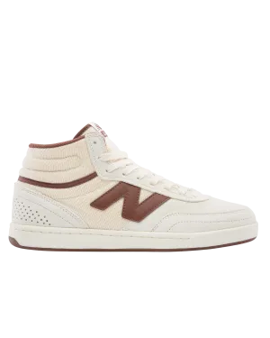 Chaussures Numeric 440 High V2 en Sel de Mer et Brun Foncé