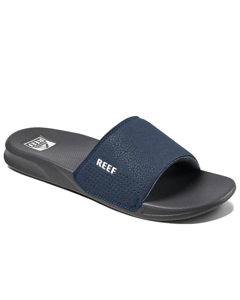 Un Sliders en Bleu Marine et Blanc