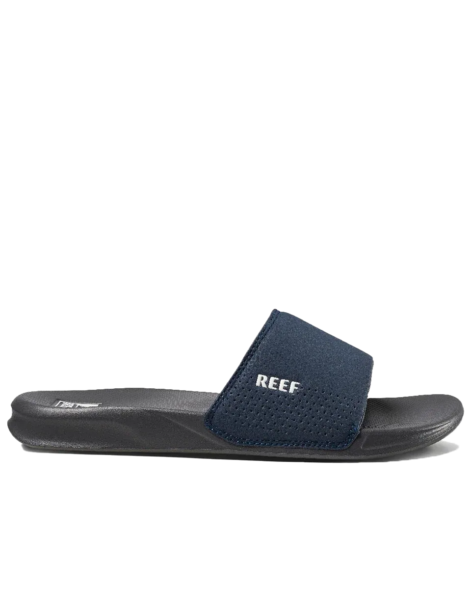 Un Sliders en Bleu Marine et Blanc