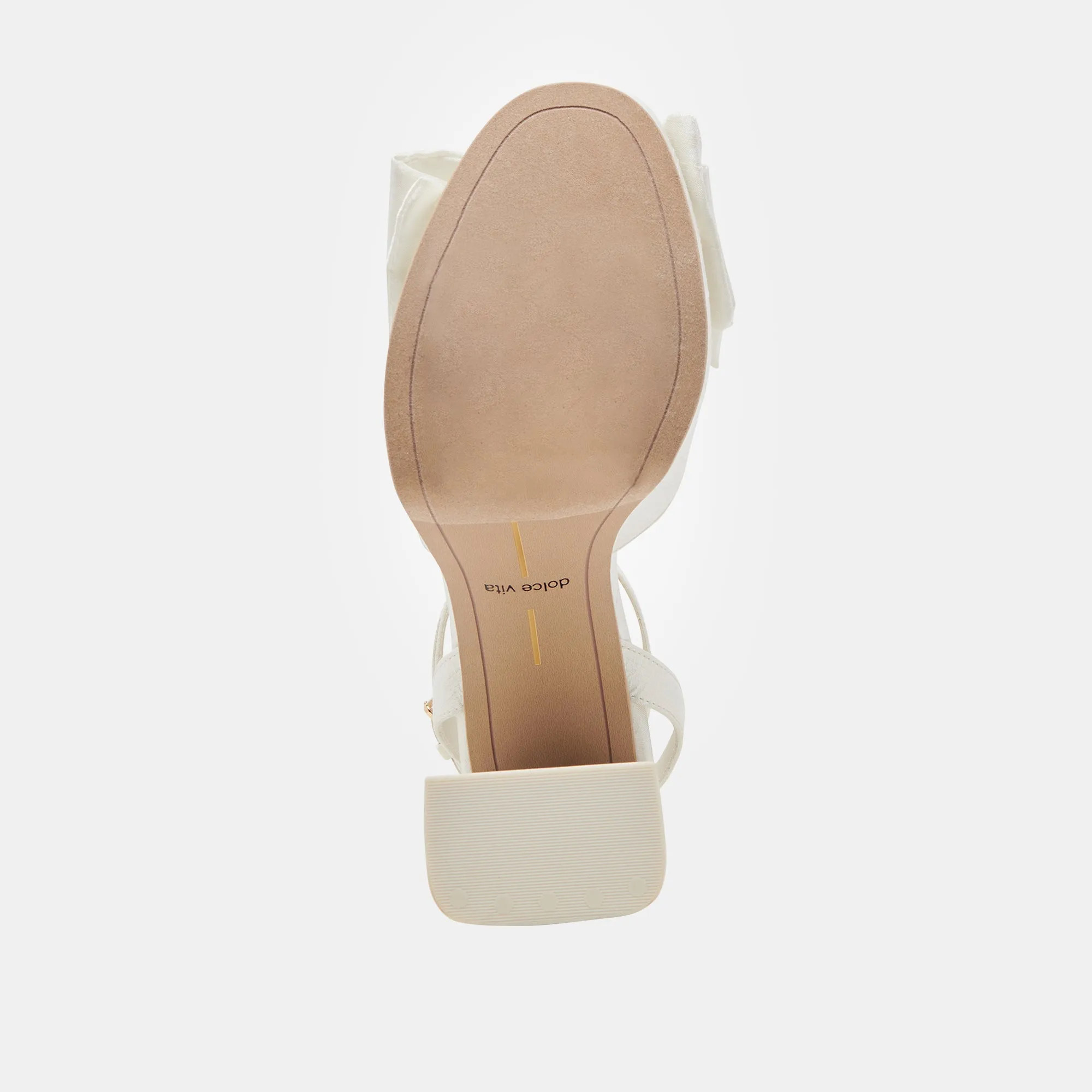 PATTON TALONS LARGES SATIN IVOIRE