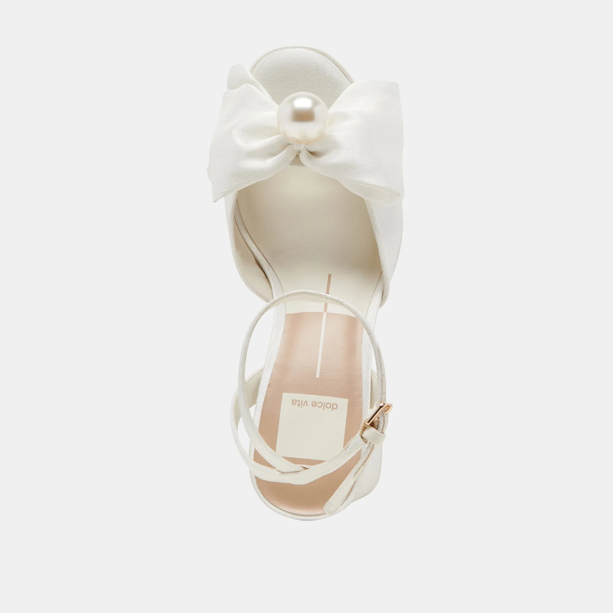 PATTON TALONS LARGES SATIN IVOIRE