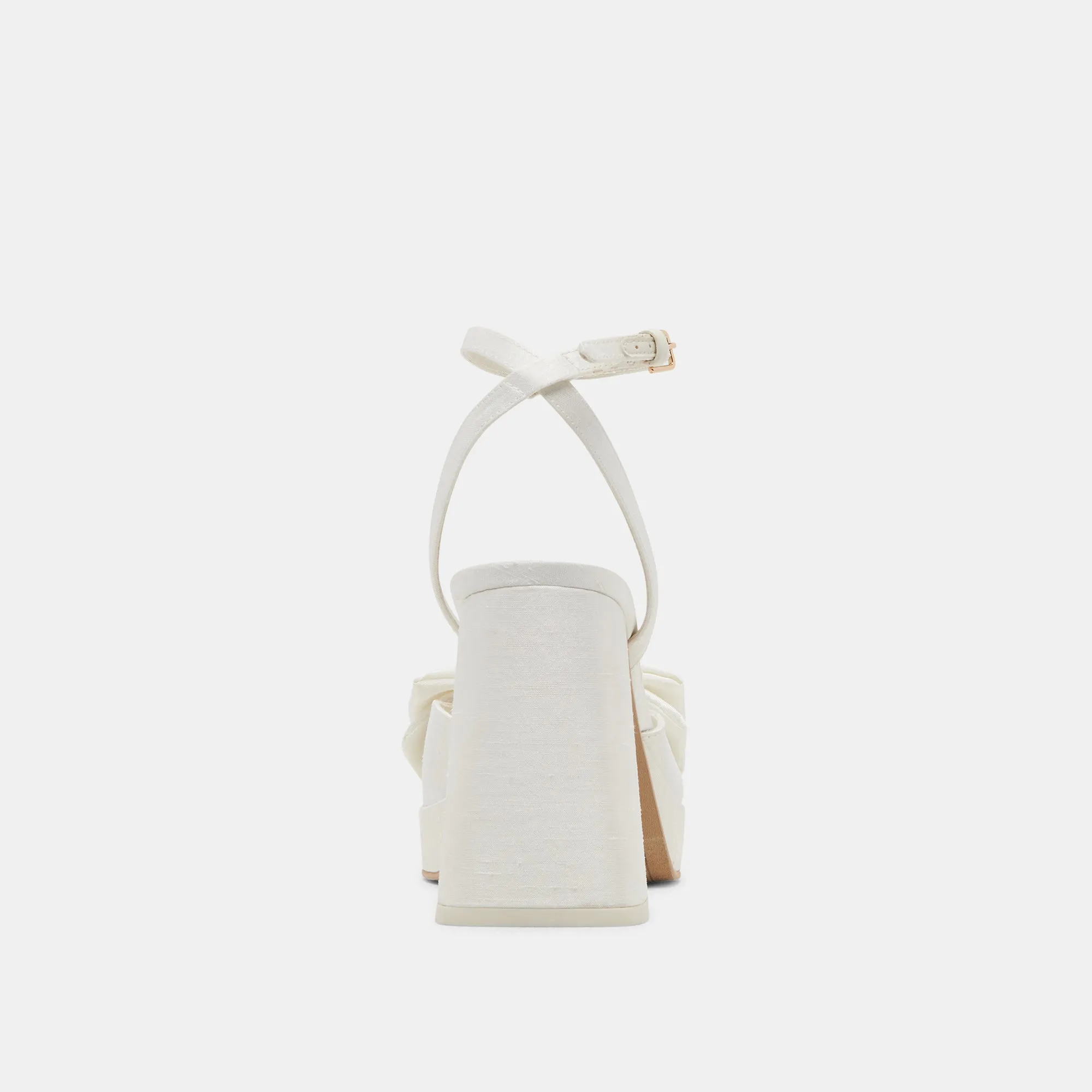 PATTON TALONS LARGES SATIN IVOIRE