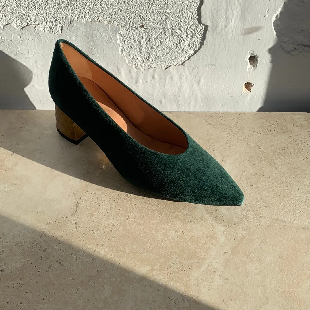 Piazza Grande Ingrid Suède Vert
