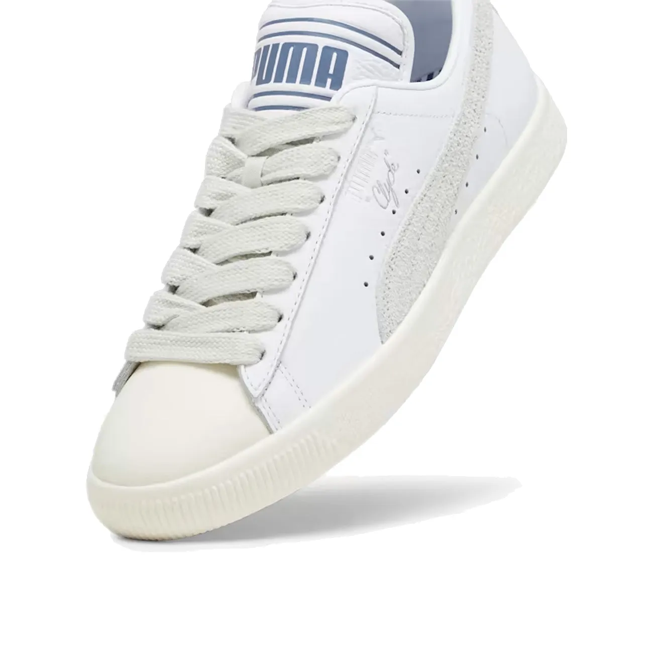Puma Clyde Q3 Rhuigi Immaculé / Gris Serein / Blanc Puma