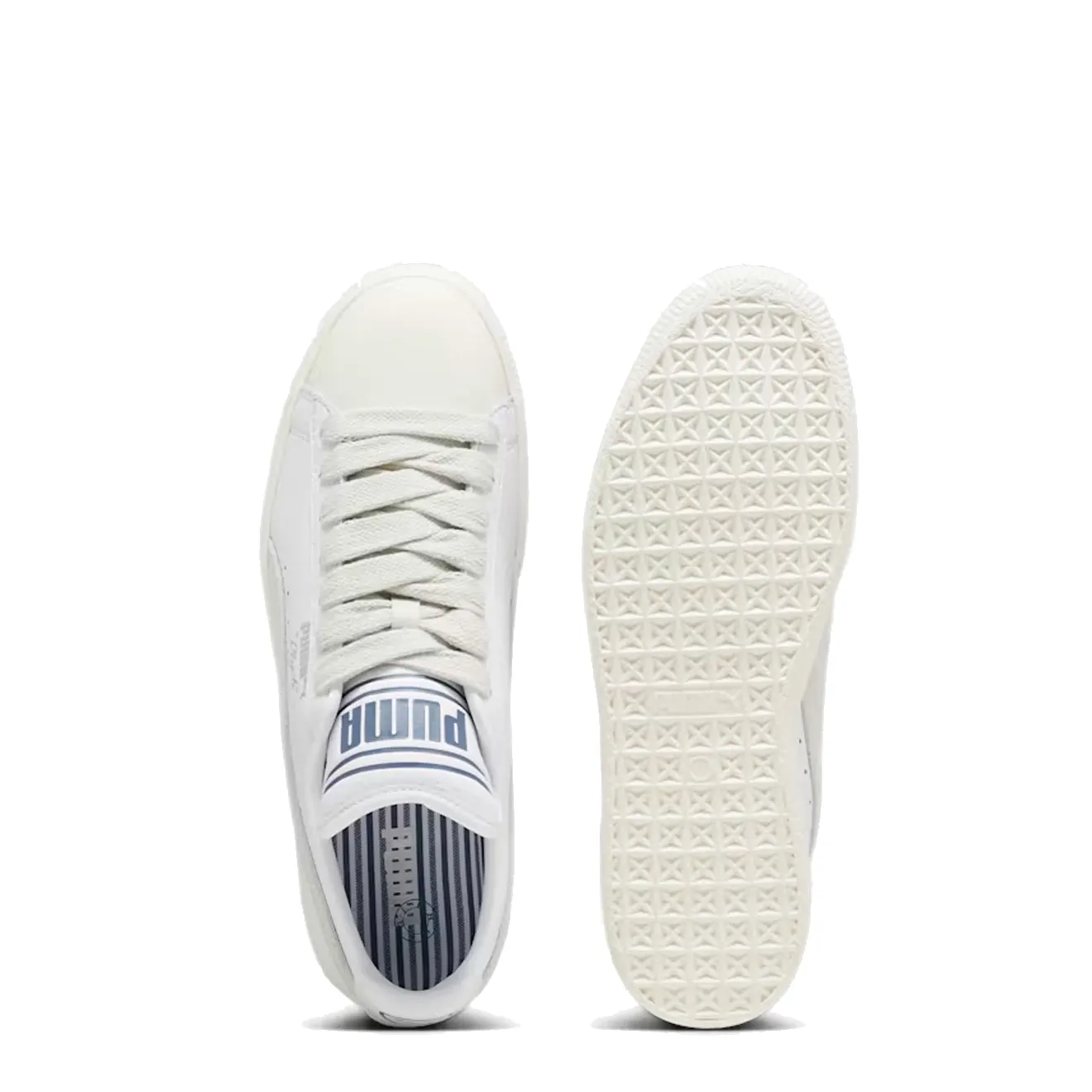 Puma Clyde Q3 Rhuigi Immaculé / Gris Serein / Blanc Puma