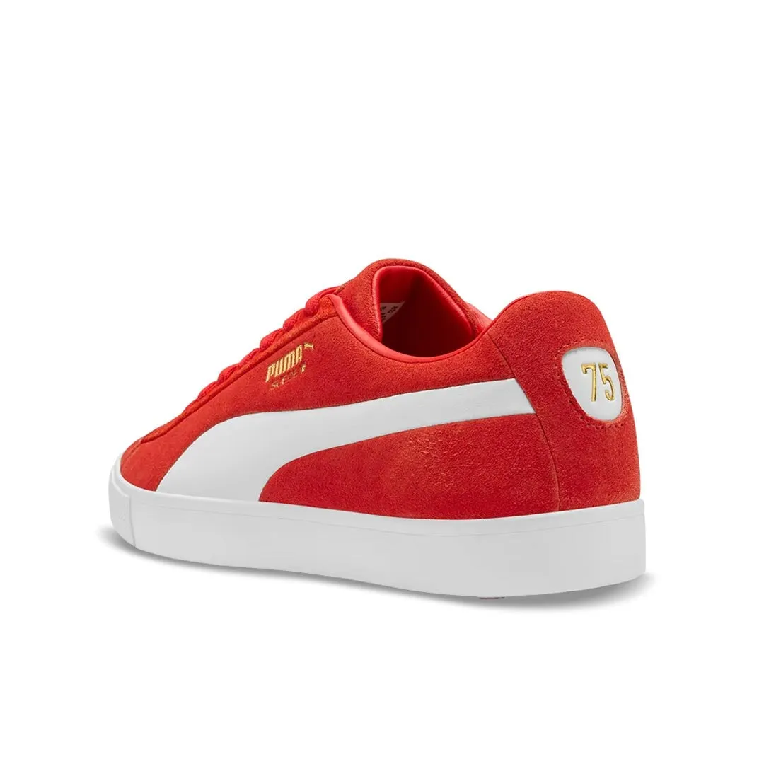 Puma - Chaussures de golf Fusion Suede pour homme intemporelles (379823 01)
