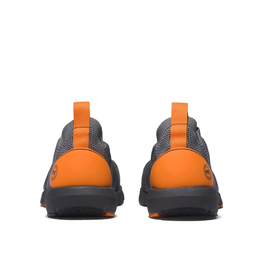 Chaussure de travail à embout composite tricoté Radius Gris