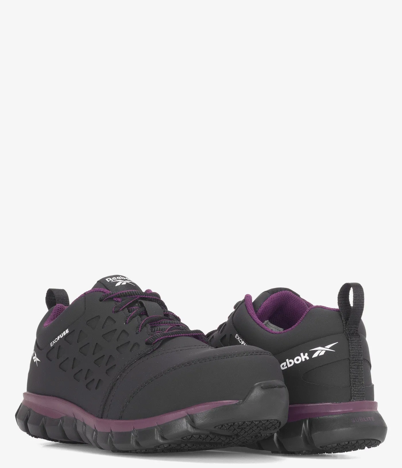Chaussure de travail pour femme Reebok Sublite Exofuse Composite avec embout de sécurité et propriétés ESD