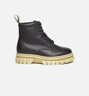Bottes pour Hommes Rikard Contrast à Semelle Unique - Noir/Beige