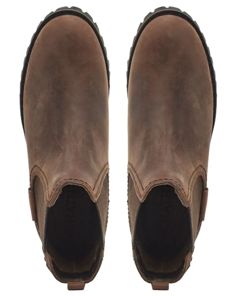 Bottes Chelsea imperméables en cuir premium Olympia II pour femmes Chatham