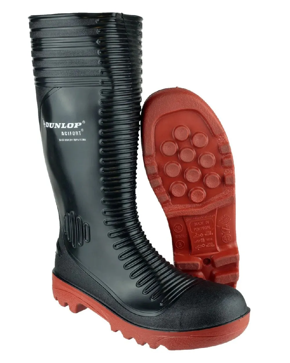 Chaussures Dunlop Dunlop Acifort Bottes de sécurité à côtes complètes