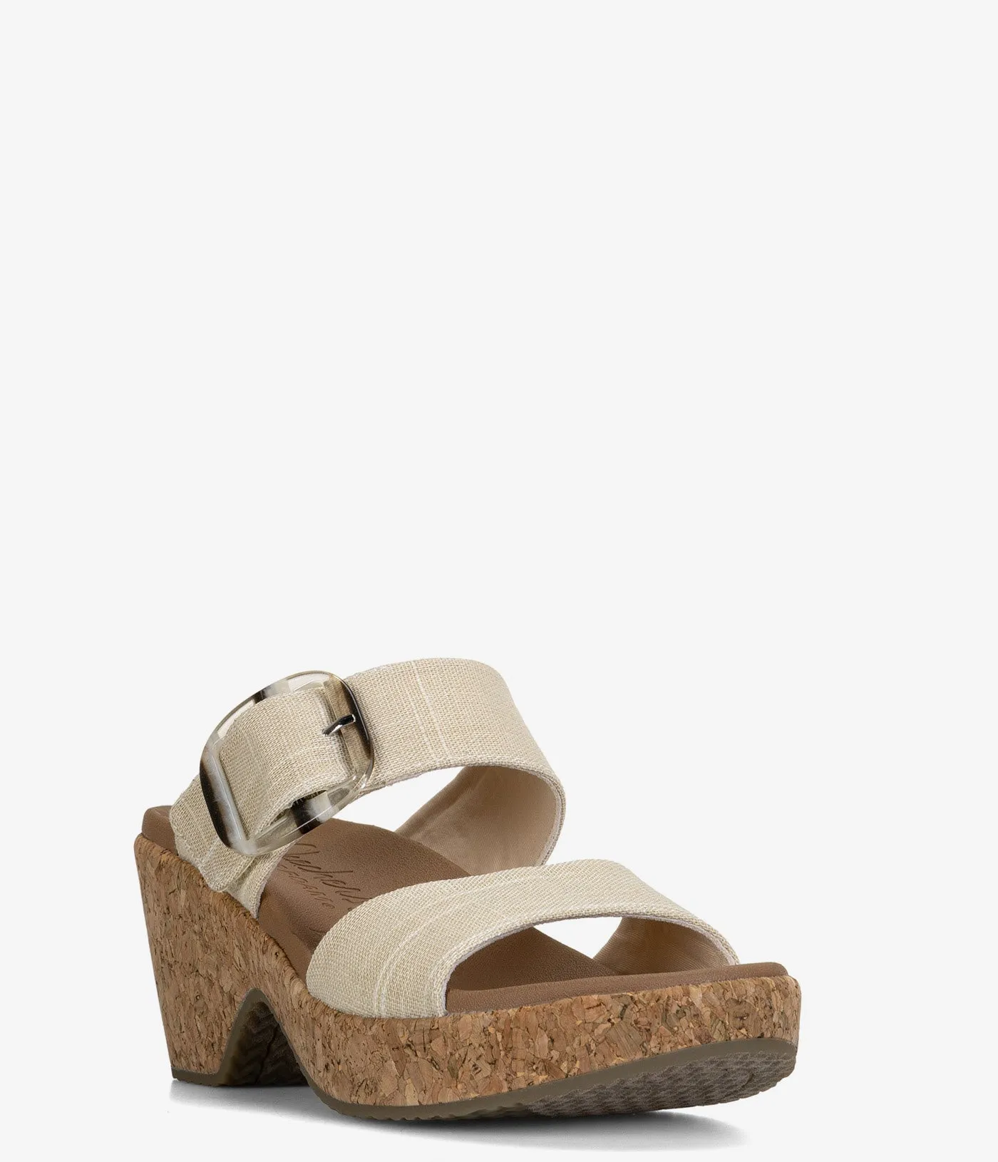Skechers Brystol Sandales à Talon Liège - Femme