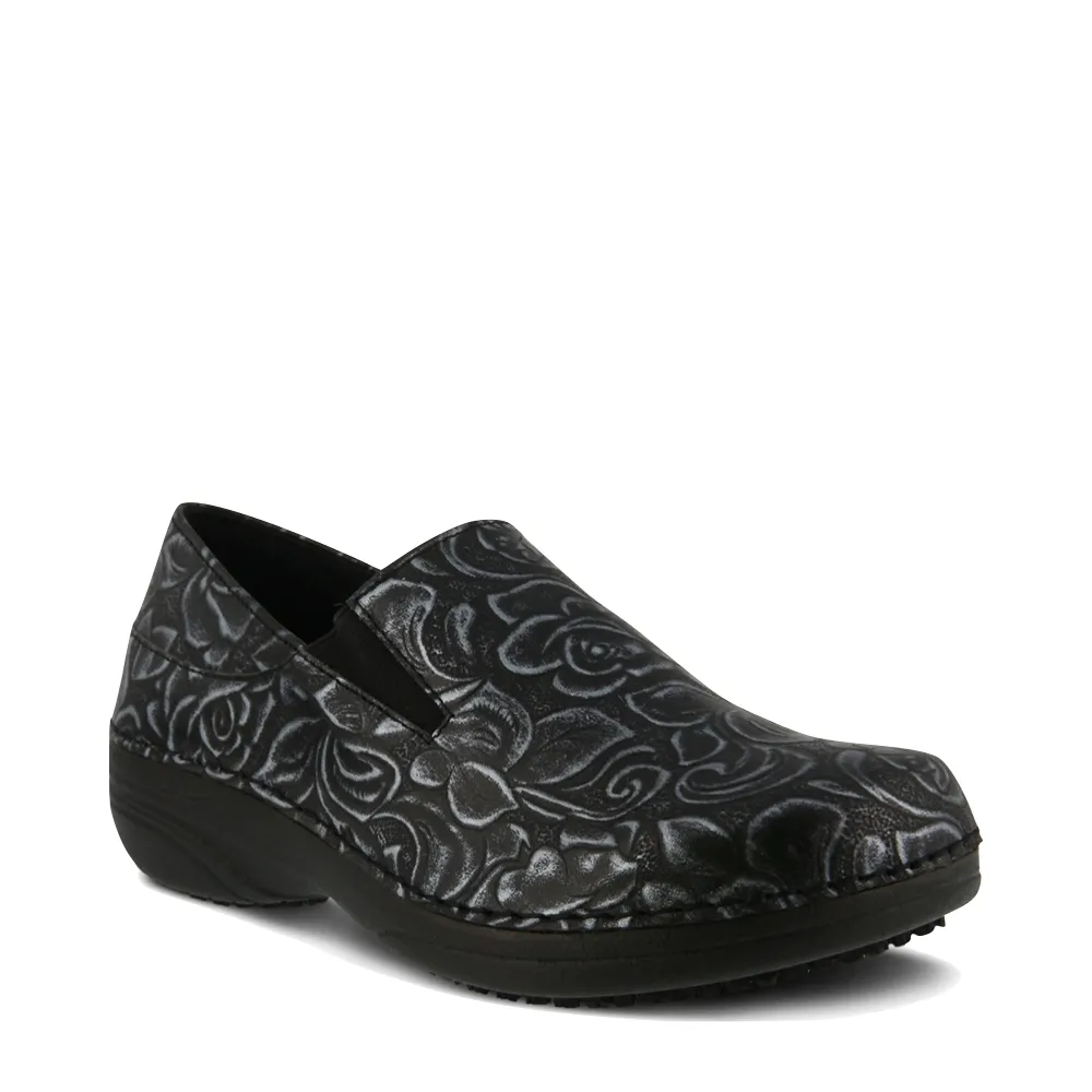 Spring Step Femme Manila Antidérapant Mule en Noir