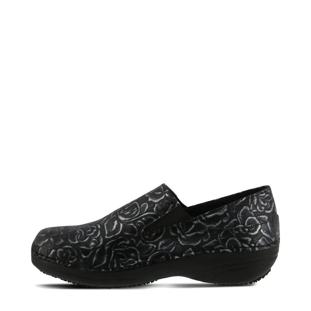 Spring Step Femme Manila Antidérapant Mule en Noir