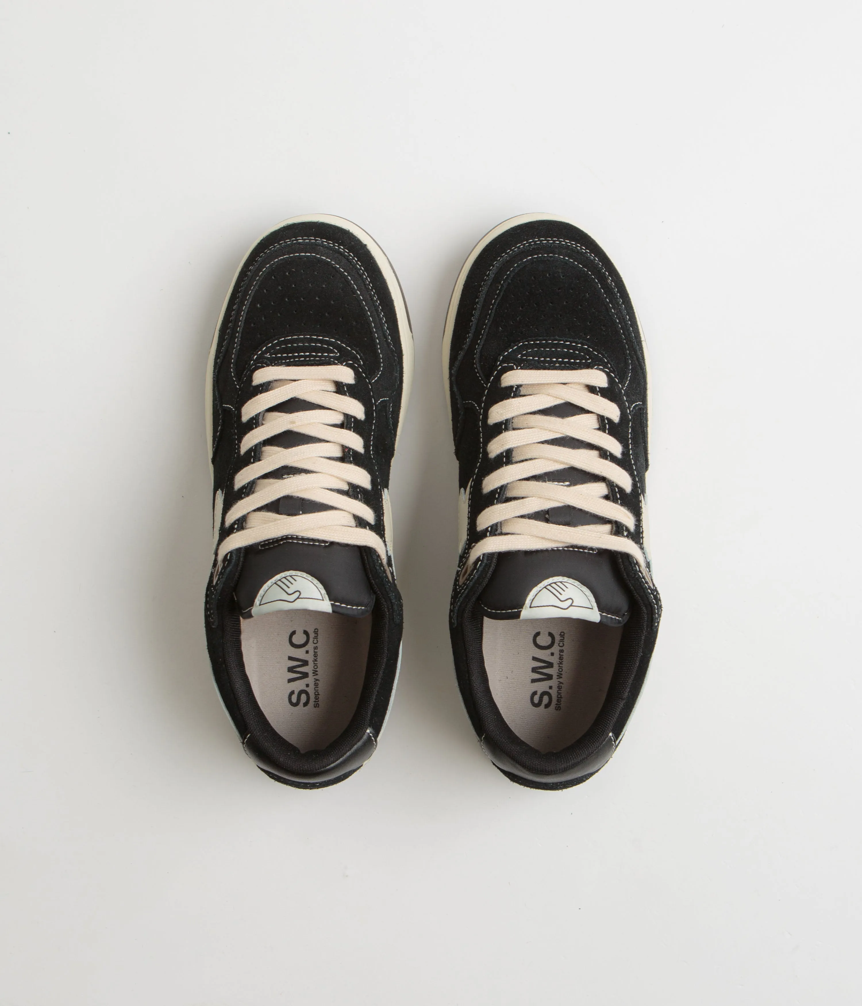 Stepney Workers Club Chaussures Osier S-Strike Geo-Fusionnées - Noir / Or Stepney Workers Club Chaussures