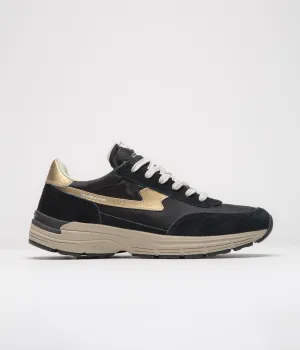 Stepney Workers Club Chaussures Osier S-Strike Geo-Fusionnées - Noir / Or Stepney Workers Club Chaussures