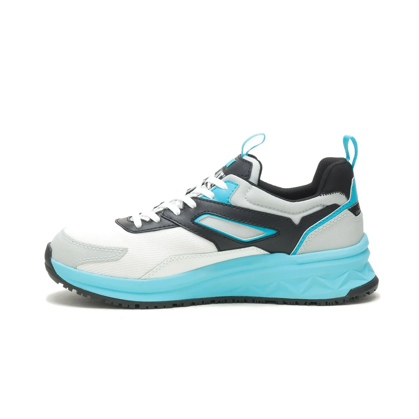 Chaussure de travail Streamline Runner à embout composite Blanc/Bleu