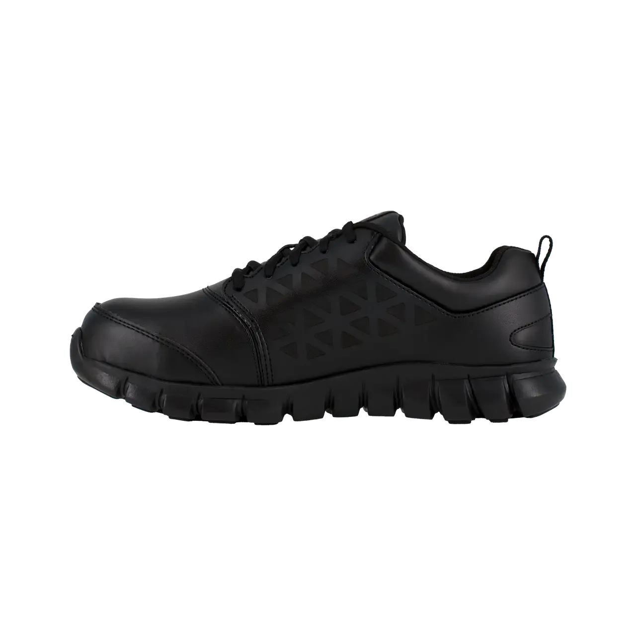 Chaussure de travail athlétique Sublite Cushion avec embout en alliage et protection métatarsienne Noire