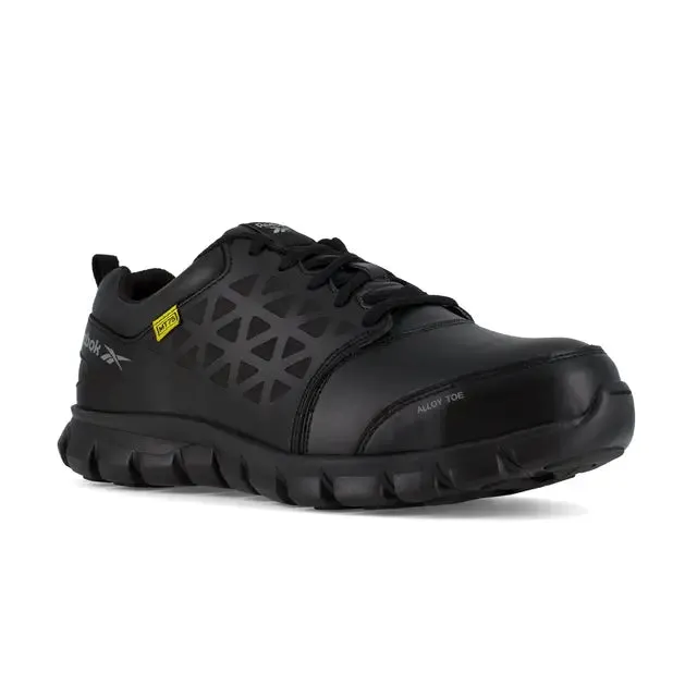 Chaussure de travail athlétique Sublite Cushion avec embout en alliage et protection métatarsienne Noire