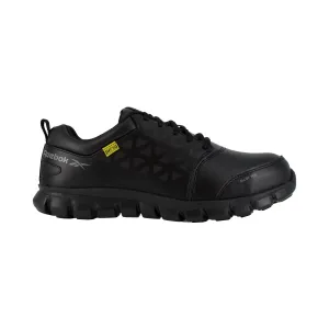 Chaussure de travail athlétique Sublite Cushion avec embout en alliage et protection métatarsienne Noire
