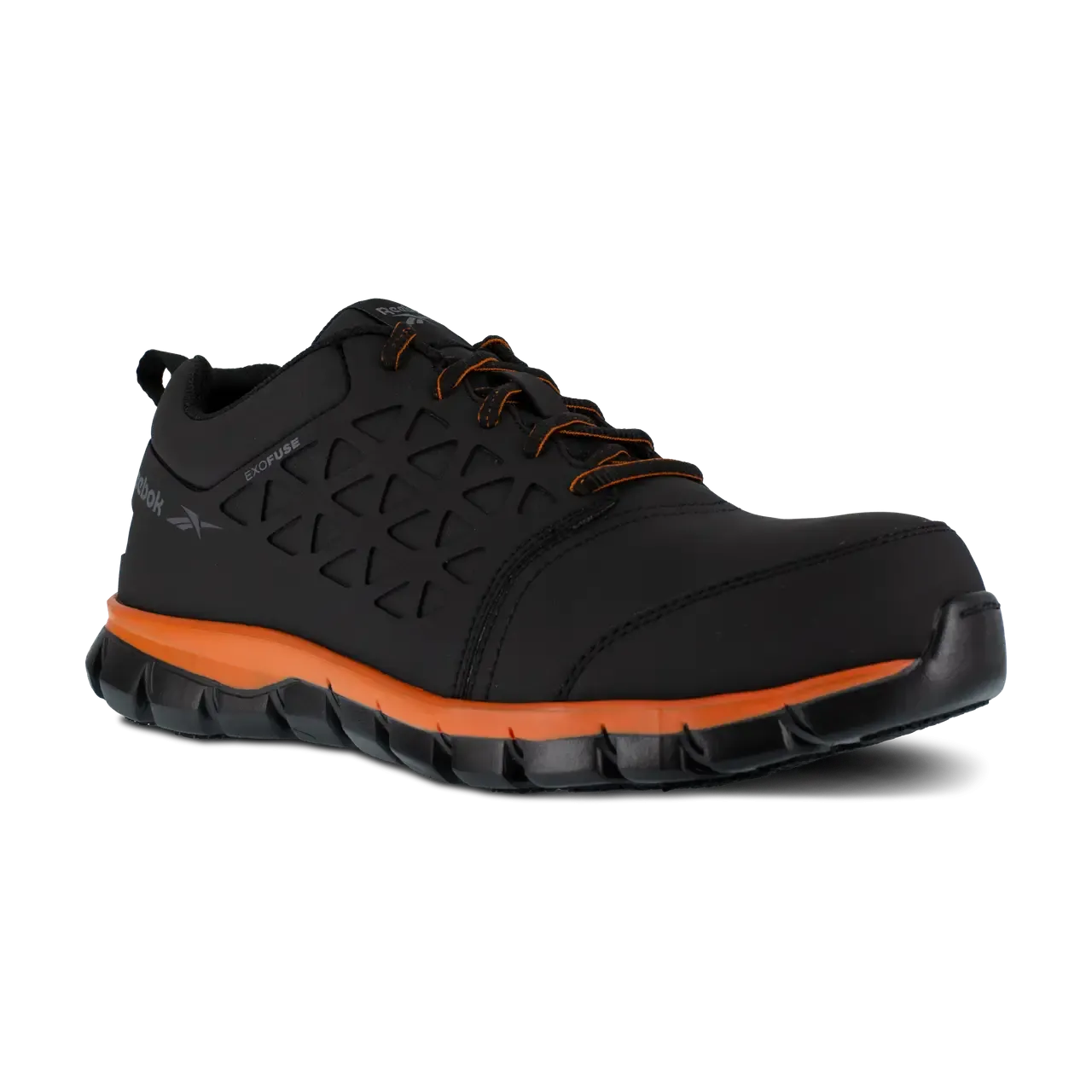Chaussure de travail sportive Sublite à embout composite noir/orange